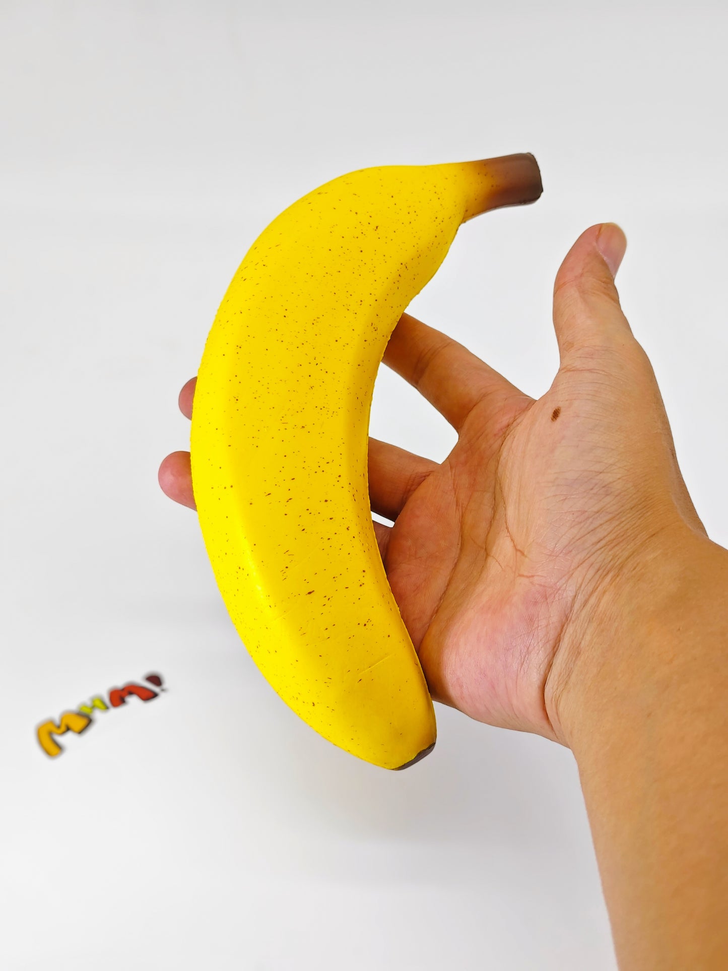 MHM Squishy Series Big Banana Slow Rebound Simulated Food Sticky Hands Soft Decompression Toys